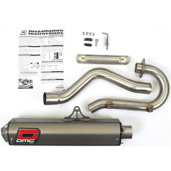 DMC Exhaust Afterburner Quiet Complete Exhaust System For Yamaha YFZ450