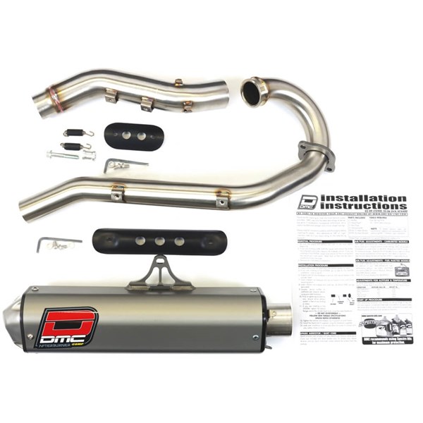 DMC Exhaust Afterburner Comp Complete Exhaust System For LTZ / KFX / DVX 400