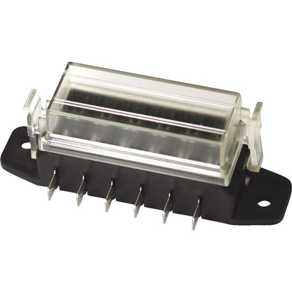 K4 6 Circuit ATC Fuse Block With Water Resistant Cover