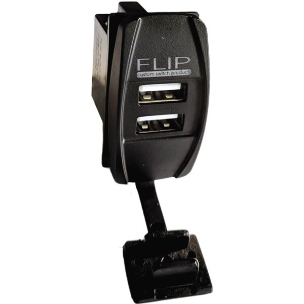 Flip Dual USB Charging Port