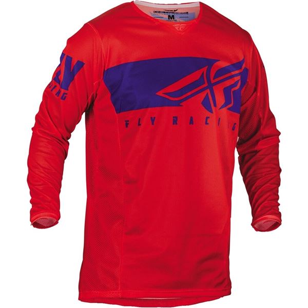 Fly Racing Kinetic Mesh Shield Vented Jersey