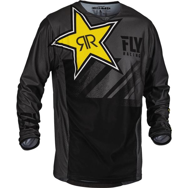 Fly Racing Kinetic Mesh Rockstar Energy Vented Jersey