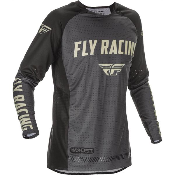 Fly Racing 2022 Evolution DST Jersey | Adult Motocross/Off-Road Jersey With Stretch Panels & Mesh - View #13