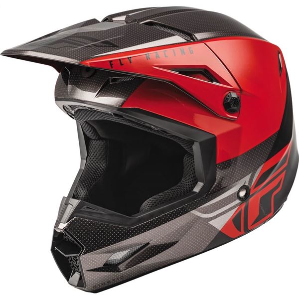 Fly Racing Kinetic Straight Edge Youth Helmet