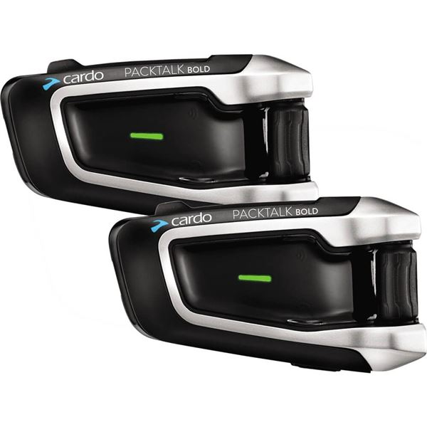 Cardo Systems PACKTALK Bold Dual JBL Bluetooth Motorcycle Helmet Com System