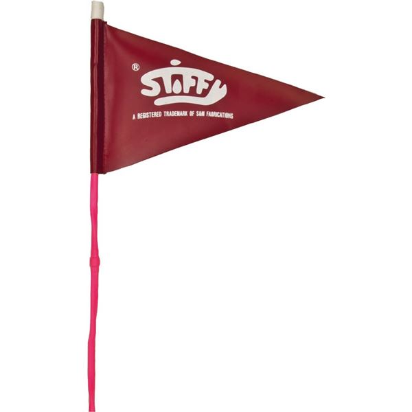 Stiffy 7' Light Ready Whip With Flag 