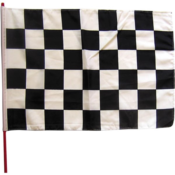 Stiffy Checkered Flag Replacement Whip Flag