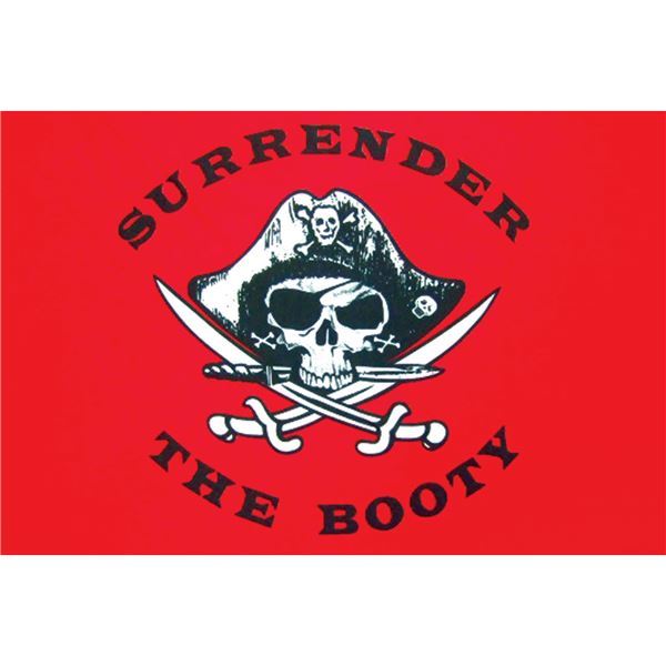 Stiffy Legal Surrender the Booty Replacement Flag