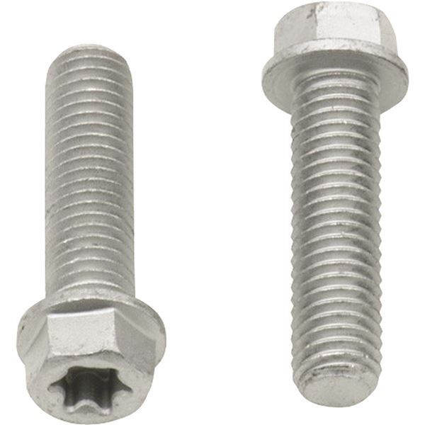 Bolt Hardware M6 8mm Euro Style Dacromet Plated Flange Bolts