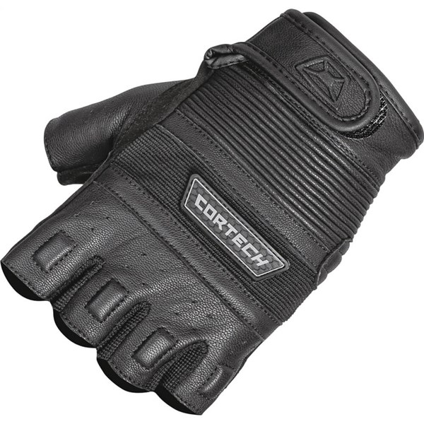 Cortech Flip Off Fingerless Leather Gloves