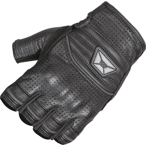 Cortech Flip Off Armored Fingerless Leather Gloves