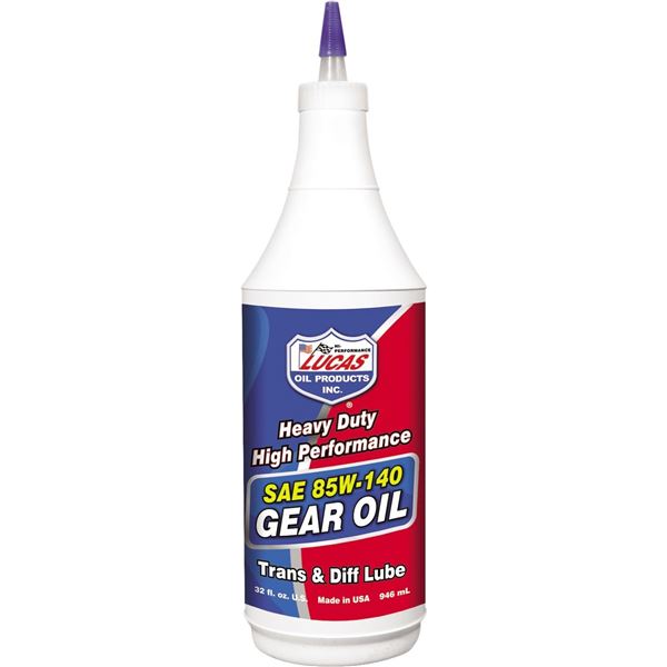 Lucas Oil 85W140 Gear Oil