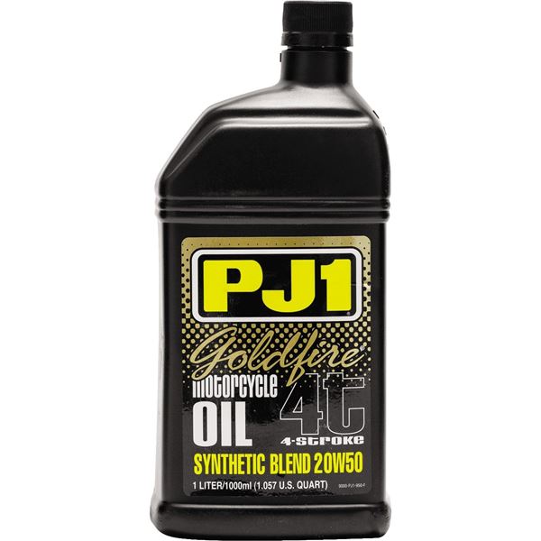PJ1 Goldfire 4T 20W50 Synthetic Blend Motor Oil