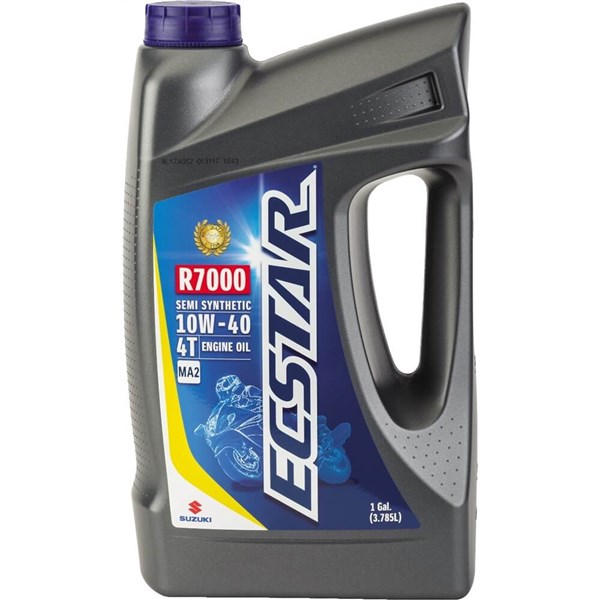 Suzuki Ecstar R7000 10W40 Semi-Synthetic Oil