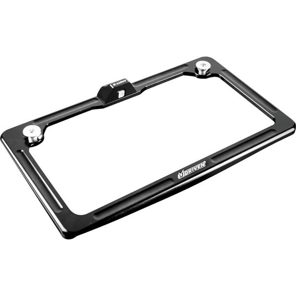 Driven Racing License Plate Frame With L.E.D. Light