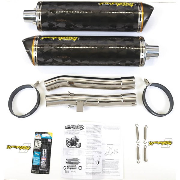 Two Brothers Racing M-5 Dual Slip-On Exhaust System For Honda CBR1100XX