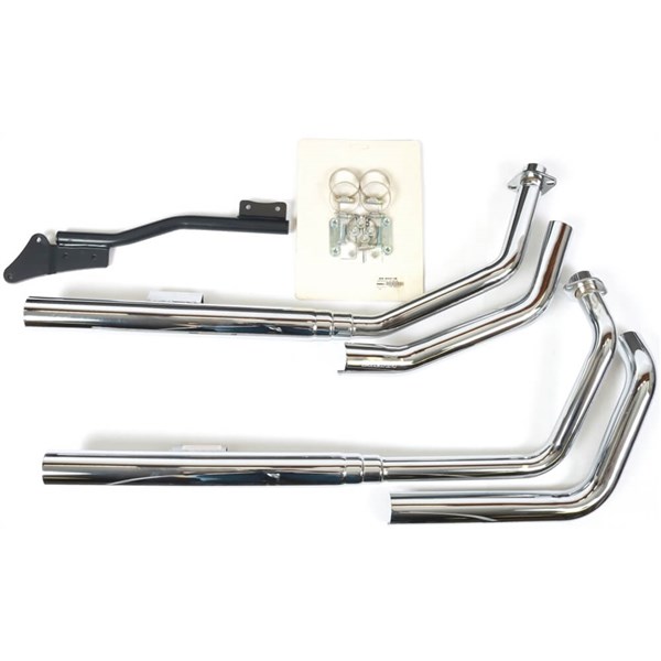 Cobra Staggered Complete Exhaust System For Honda Shadow Ace