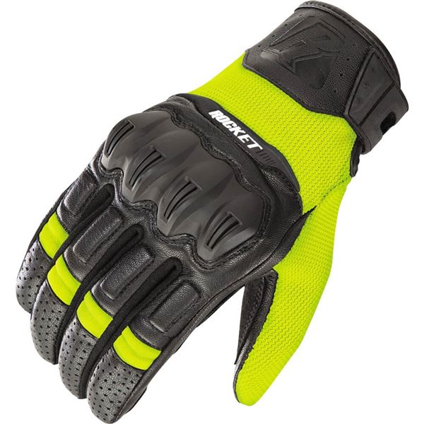 Joe Rocket Phoenix 5.1 Hi-Viz Leather / Textile Gloves