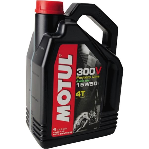 Motul 300V Ester Synthetic Oil 15W50
