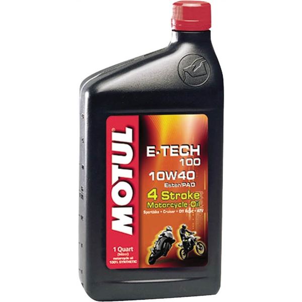 Motul E-Tech 100 Ester Synthetic Oil 10W40