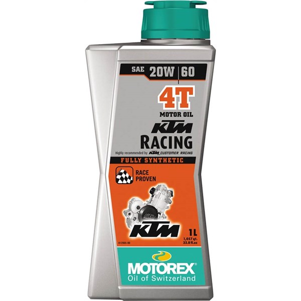 Motorex KTM Racing 4T 20W60 Full Synthetic Oil