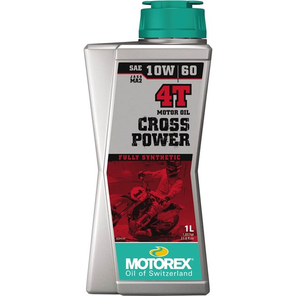 Motorex Cross Power 4T Full Synthetic 10W60 Oil