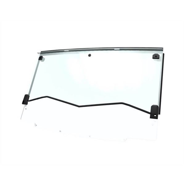 Polaris Lock & Ride Pro Fit Hard Coat Poly Flip Down Windshield