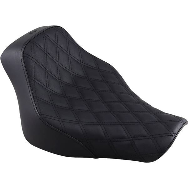 Saddlemen Renegade Lattice Stitched Solo Seat For HarleyDavidson Heritage Softail Classic and
