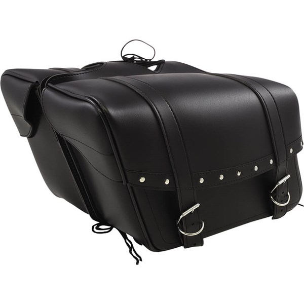 Saddlemen Highwayman Large Slant-Style Saddlebags With Studs | ChapMoto.com