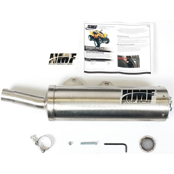 HMF Swamp Series Slip-On Exhaust System For Can-Am Renegade