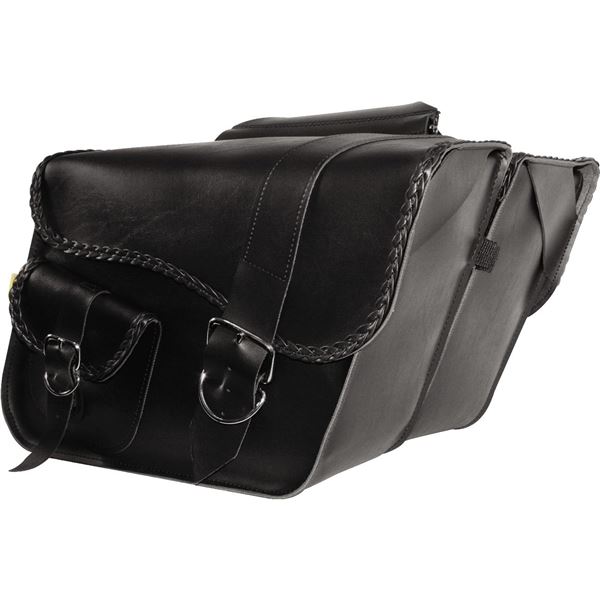 Willie And Max Ranger Braided Slant Saddlebags