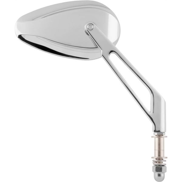 Bikemaster Harley-Davidson Wedge Stem Mini Teardrop Mirror