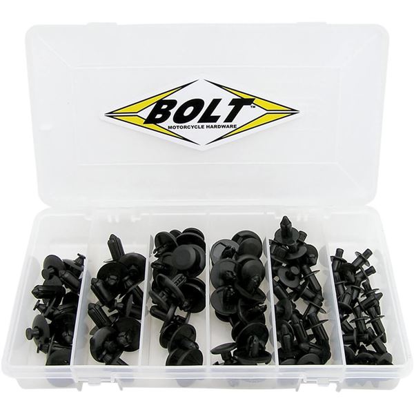 Bolt Hardware Sportbike / Scooter Plastic Clip Assortment