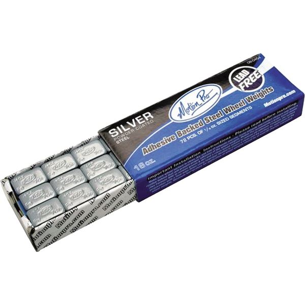 Motion Pro 1 / 4oz Adhesive Wheel Weights - 72 Pieces