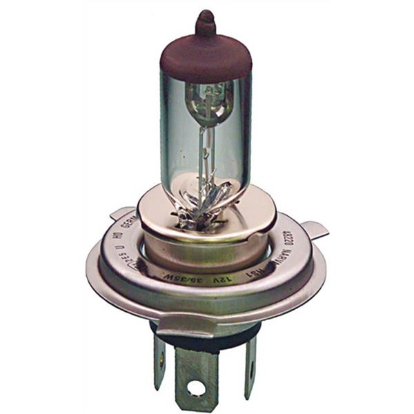 Candlepower 12 Volt 60 / 55W H4 Quartz Halogen Bulb