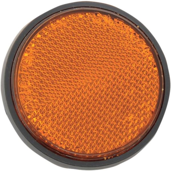 Chris Products 5mm Stud Amber Reflector