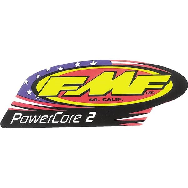 FMF Racing PowerCore 2 Patriotic Replacement Exhaust Decal
