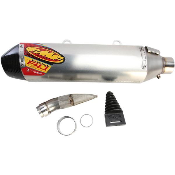 FMF Racing Factory 4.1 RCT Titanium Slip-On Exhaust With Stainless Steel End Cap