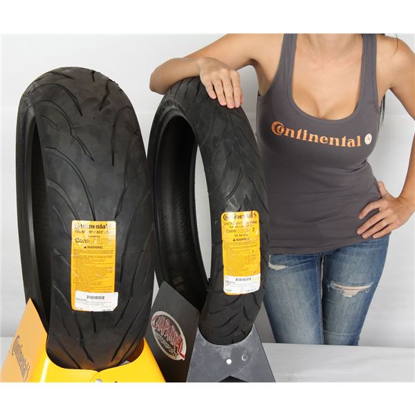 Continental Motorcycle Tire Set Conti Motion Front 120 / 70-17 Rear 190 / 50-17 | 02440430000, 02440360000