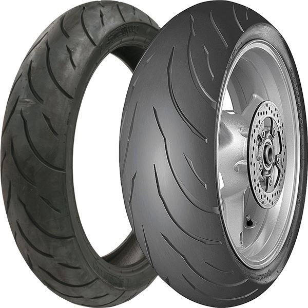 120 / 70ZR 17, 170 / 60ZR 17 CONTINENTAL MOTION-ECONOMY FRONT REAR TIRE KIT 2 TIRES | 2440430000 2440760000