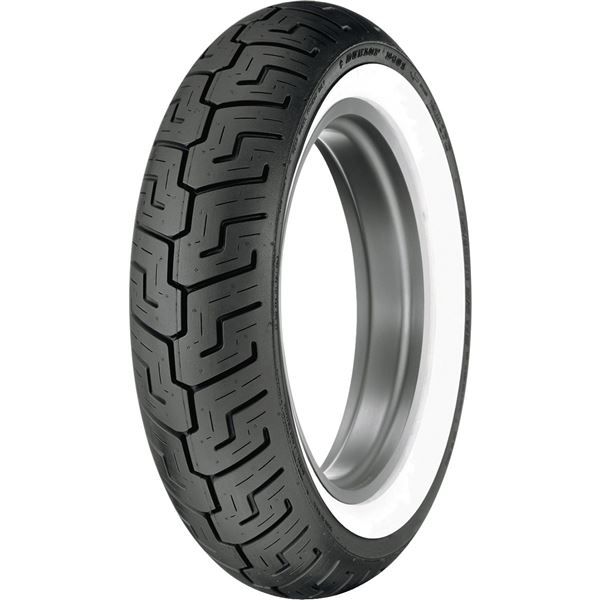 Dunlop D401 Wide White Wall Rear Tire