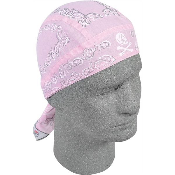 Zan Headgear Skull Paisley Flydanna Headwrap