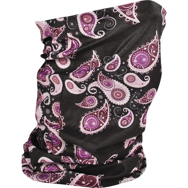 Zan Headgear Purple Paisley Motley Tube
