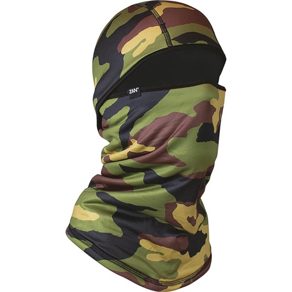 Zan Headgear Sportflex Camo Fleece-Lined Convertible Balaclava