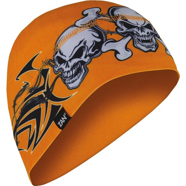 Zan Headgear Sportflex Tribal Skull Beanie