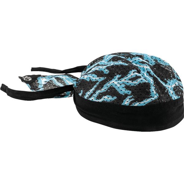 Zan Headgear Blue Lightning Vented Sport Flydanna Headwrap