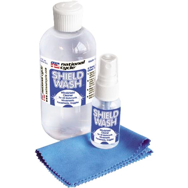 National Cycle Shield Wash Windshield Cleaner Kit