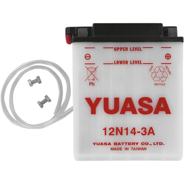 Yuasa 12N14-3A Conventional 12V Battery, YUAM2241B