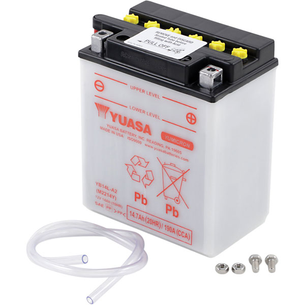 Yuasa YB14L-A2 Yumicron 12V Battery, YUAM2214Y