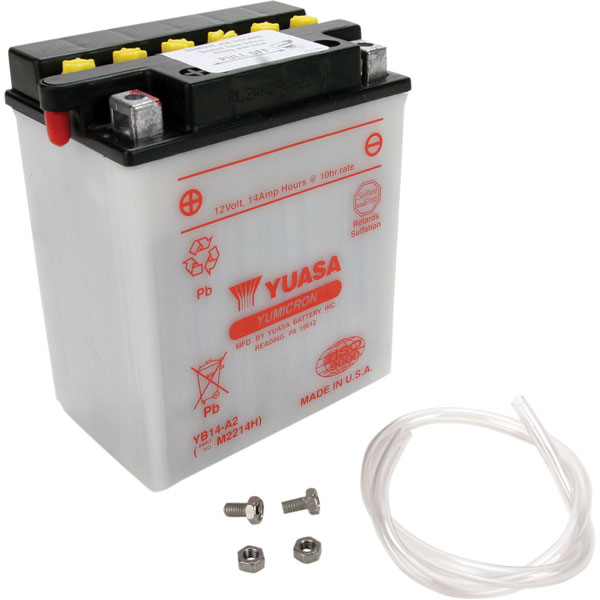 Yuasa YB14-A2 Yumicron 12V Battery, YUAM2214H